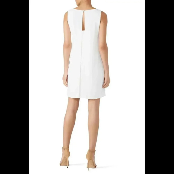Trina Turk Sol White Shift Sleeveless Mini Dress SIZE 2 & 4 - Picture 2 of 9